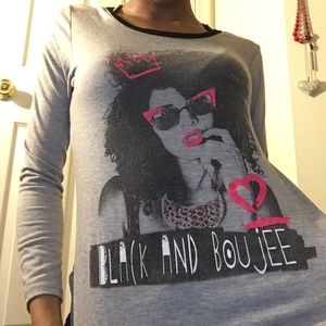 Gray Black Pride Shirt